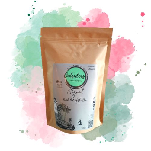 Sachet de Café Signal Café en grain assemblage 100% arabica torréfaction locale suisse genève vaud genève